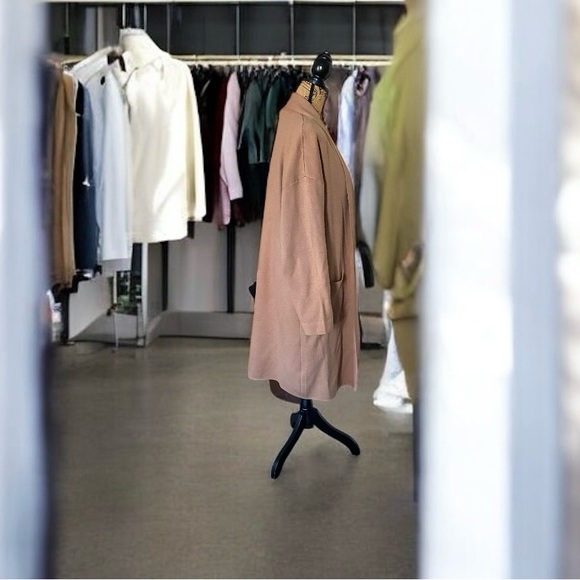 Cozy Camel Open Front Cardigan - Picture 4 of 7